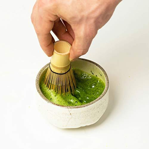 Tenzo Tea (Whisk Included in Box) - Ceremonial Grade Matcha Green Tea Powder (For Sipping as Tea) - USDA Organic, Kosher, Vegan, Paleo/Keto Friendly (30 Gram + Whisk)
