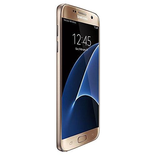 Samsung Galaxy S7 G930V 32GB, Verizon, Gold Platinum, Unlocked Smartphones (Renewed)