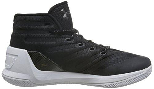 Under Armour Men's Curry 3 Basketball Shoe (10) Black/White