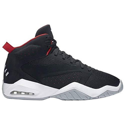 Jordan Nike Men's Lift Off Shoes, Black/White-University Red-Wolf Grey, 9