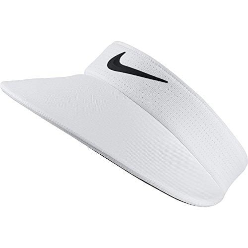NIKE Women's AeroBill Big Bill Golf Visor, White/Anthracite/Black, One Size