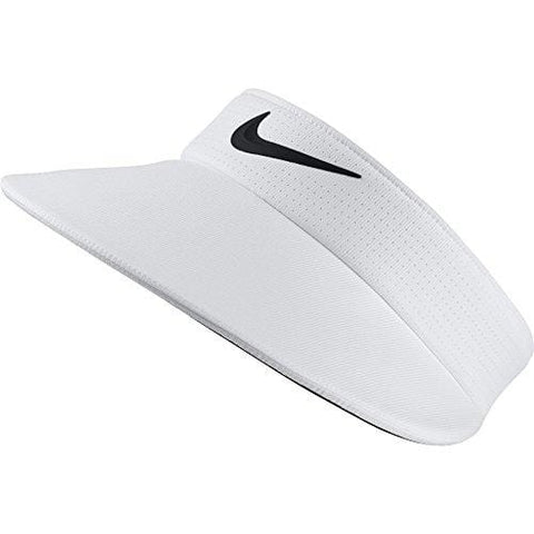 NIKE Women's AeroBill Big Bill Golf Visor, White/Anthracite/Black, One Size