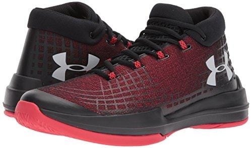 Under Armour Men's NXT TB Basketball Shoe, Black (003)/Red, 10