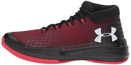 Under Armour Men's NXT TB Basketball Shoe, Black (003)/Red, 10