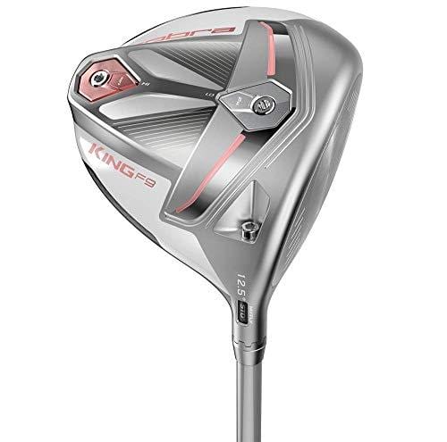 Cobra Golf 2019 F9 Speedback Driver, White/Rose Gold, Right Hand, Ladies, 12.5 Degrees