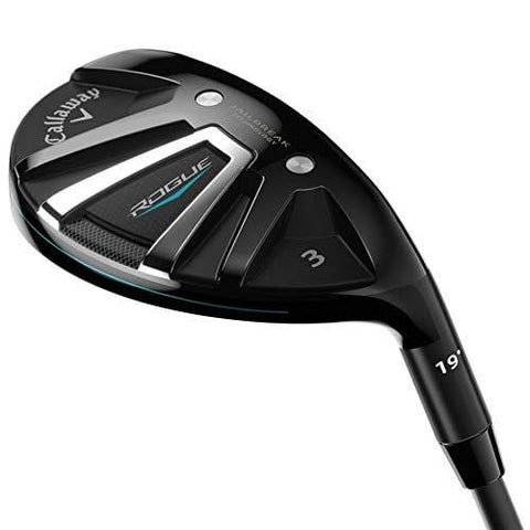 Callaway Golf 2018 Men's Rogue Hybrid, Right Hand, Synergy, 60G Shaft, Stiff Flex, 4 Hybrid, 21 Degrees