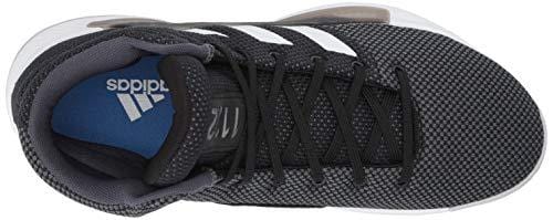 adidas Men's Pro Bounce Madness 2019, Black/White/Grey, 15 M US