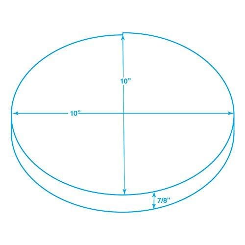 Best Pet Supplies, Inc. Scratch and Spin Replacement Pads (5 Pack) fits Turbo Scratcher – Round Cardboard Scratcher Refills for Cats