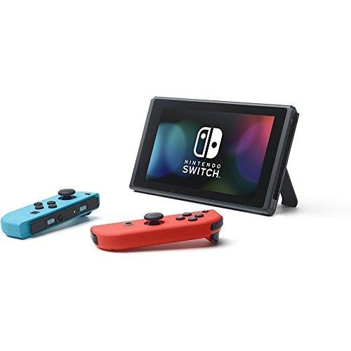 Nintendo Switch - Neon Red and Neon Blue Joy-Con (Renewed)