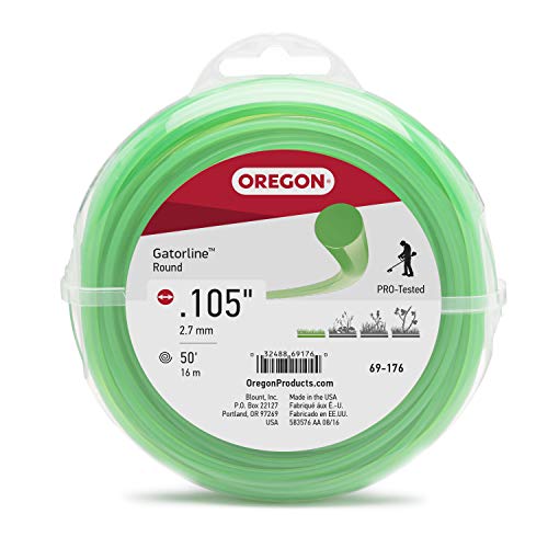 Oregon 69-176 Gatorline Coil of .105-Inch-by-50-Foot Round String Trimmer Line