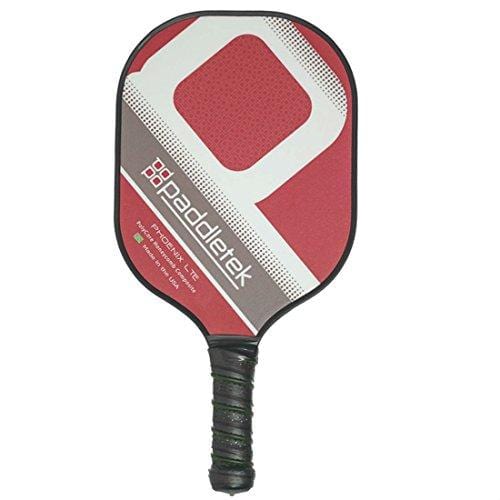 Paddletek Phoenix LTE Pickleball Paddle (Red) Pickleball Paddle Cover