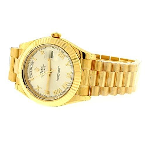 NEW Rolex Day Date II President 18K Yellow Gold Mens watch 218238 CHRP