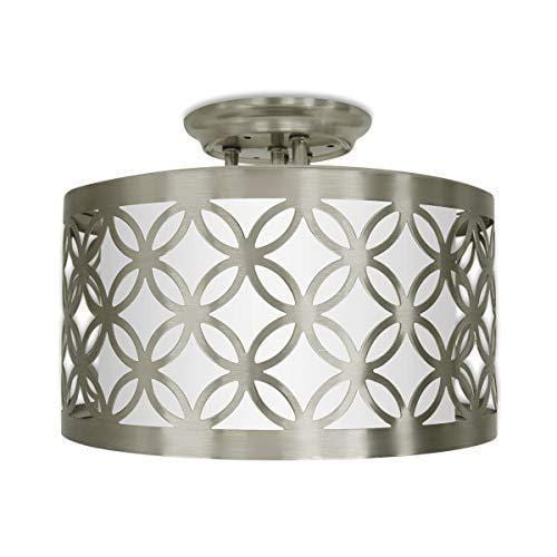 Dream Lighting 12volt DC LED Round Dinette Light Fixture with Switch for Interior RV Automotive Boat Ceiling Lighting, Pendant Lamp for Kitchen Island, Dining Room - Double Shade Design, 3500K