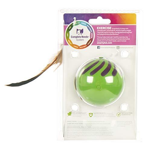 SmartyKat Feather Whirl Electronic Motion Cat Toy, As Seen On TV