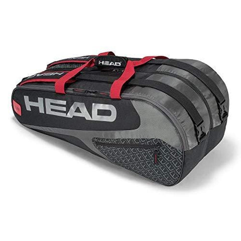 HEAD Elite Supercombi 9 Racquet Bag (Black/Red)