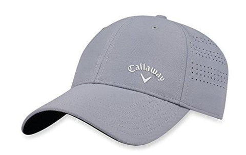 Callaway Golf 2018 Women's Opti Vent Adjustable Hat, Silver/ White