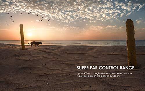 ieGeek Dog Training Collar for 2 Dogs - Rechargeable and Waterproof Shock Collar - 1960ft Blind Operation Remote Controlled Electric Collar with Tone/ Vibration/ Shock for Small/ Medium/ Large Dogs