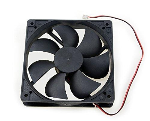 BXQINLENX 12025 Dc12v Quiet Brushless Cooling Fan Miniature Cooling Fans 7 Blade (3 PCS)