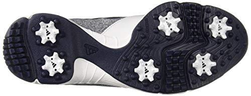 adidas Womens TECH Response Golf Shoe, White/Silver Metallic/Indigo, 6 M US [product _type] adidas - Ultra Pickleball - The Pickleball Paddle MegaStore