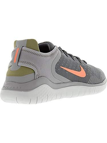 Nike Women's Free RN 2018 Running Shoe (7.5 B(M) US, Gunsmoke/Crimson Pulse/Atmosphere Grey)