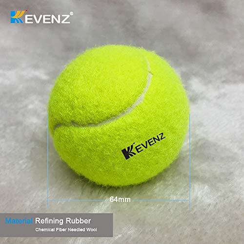 KEVENZ 12-Pack Green Advanced Training Tennis Balls,Practice Ball (Interlocked Wool Fiber) [product _type] KEVENZ - Ultra Pickleball - The Pickleball Paddle MegaStore