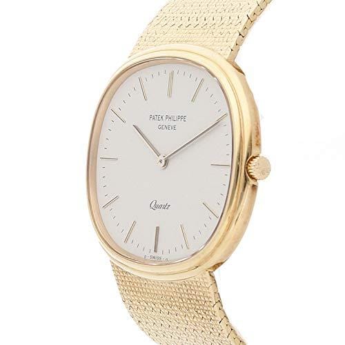 Patek Philippe Vintage Quartz (Battery) Ivory Dial Mens Watch 3879/1 (Certified Pre-Owned)