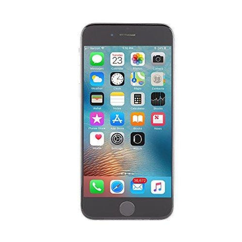 Apple iPhone 6, Fully Unlocked, 16GB - Space Gray (Renewed)
