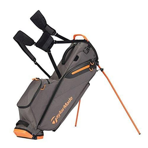 TaylorMade Golf Flextech Lite Stand Bag Gray/Orange (Grey/Orange)