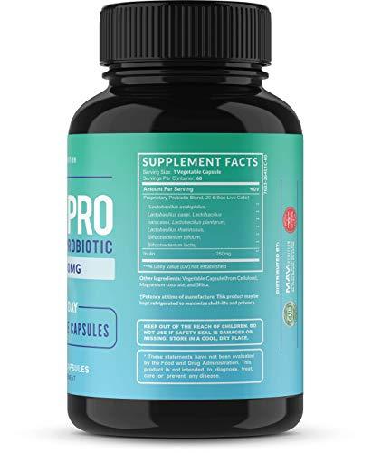 Pre+Probiotic Formula Designed to Support Digestion and Build Good Bacteria in The Gut While Maintaining Support for The Overall Health of Body - 7 Powerful Strains; Vegetarian Friendly; Non-GMO