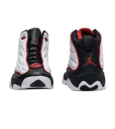 Nike Jordan Pro Strong Basketball Shoes, Black/Varsity Red-White, 11