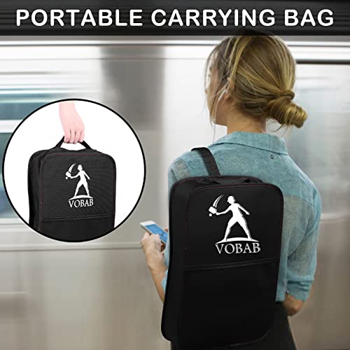 TNELTUEB Pickleball Paddle Set of 4 with 8 Balls A Portable Bag USAPA Approved Lightweight Pickleball Paddles Racquet in Advanced Fiberglass Surface, Polypropylene Honeycomb Core for Kids Men