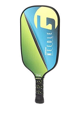 Gamma Needle Elongated Pickleball Paddle: Pickle Ball Paddles for Indoor & Outdoor Play - USAPA Approved Racquet for Adults & Kids - Pink/Blue [product _type] Gamma - Ultra Pickleball - The Pickleball Paddle MegaStore