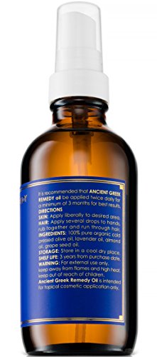 Organic Blend of Olive, Lavender, Almond and Grapeseed oils with Vitamin E. Day and night Moisturizer for Skin, Dry Hair, Face, Scalp, Foot, Cuticle and Nail Care. Natural Body oil for Men and Women
