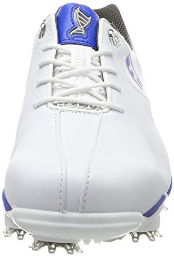 FootJoy Men's D.N.A. Helix-Previous Season Style Golf Shoes White 13 M Electric Blue, US [product _type] FootJoy - Ultra Pickleball - The Pickleball Paddle MegaStore
