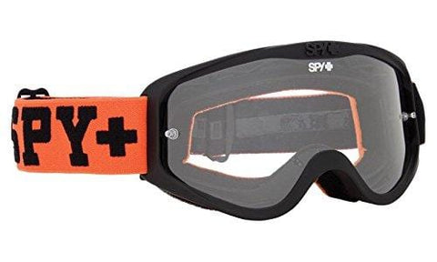 Spy Cadet MX Snowboarding Goggles (Jersey Orange, Clear AFP)