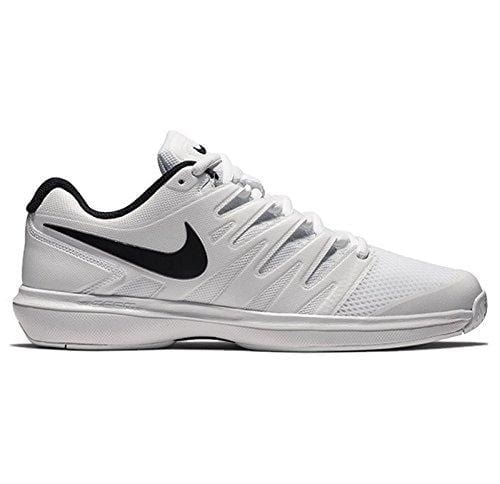Nike Men's Air Zoom Prestige Tennis Shoe (White/Black, 9.5 D(M) US)