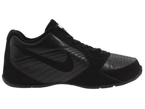 Nike Mens Air Baseline Low Basketball Shoes-Black/Black-White-13