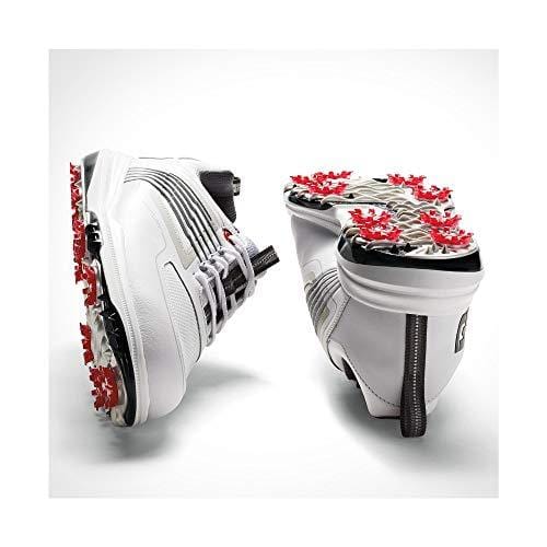 FootJoy Men's Fury Golf Shoes White 10.5 M Red, US [product _type] FootJoy - Ultra Pickleball - The Pickleball Paddle MegaStore