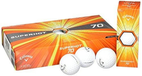 Callaway Superhot 70 Golf Balls, Prior Generation, White (Pack of 15) [product _type] Callaway - Ultra Pickleball - The Pickleball Paddle MegaStore