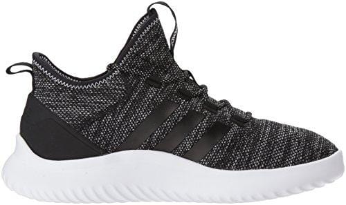 adidas Men's Ultimate Bball Basketball Shoe, Black/White, 10.5 M US