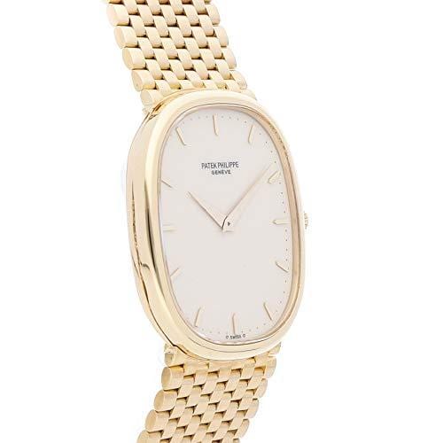 Patek Philippe Ellipse Quartz (Battery) Cream Dial Mens Watch 3838 (Certified Pre-Owned)