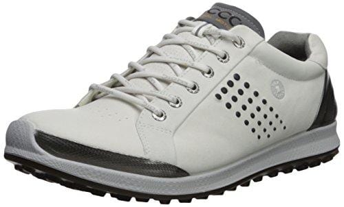 ECCO Men's Biom Hybrid Hydromax Golf Shoe, White/Black, Medium EU – Ultra Pickleball