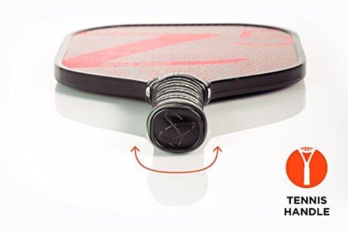 ONIX Graphite Z5 Pickleball Paddle (Graphite Carbon Fiber Face with Rough Texture Surface, Cushion Comfort Grip and Nomex Honeycomb Core for Touch, Control, and Power)