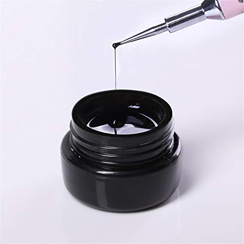 NICOLE DIARY 6 Colors Spider Nail Gel Nail Polish UV/LED Gel Nail Art Wire Drawing Gel Graffiti Painting Gel Varnish with Painting Dotting Pen Gel Nail Polish DIY Design Tool