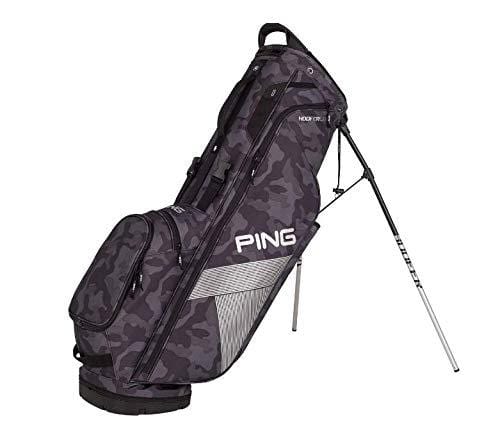 PING Hoofer Lite Stand Golf Bag (Black Camo/Platinum)