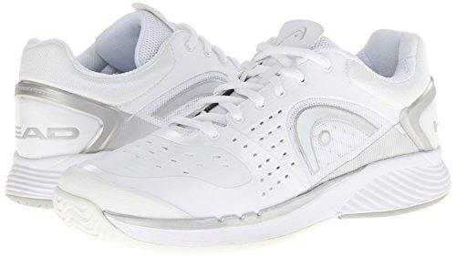 HEAD Women's Sprint pro-w, White/Gray/Silver, 7 M US
