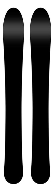 K2 Fatty Rocker Skiboards Snowblades 88cm Ski Boot Bindings 2020 + Carry Bag/Backpack