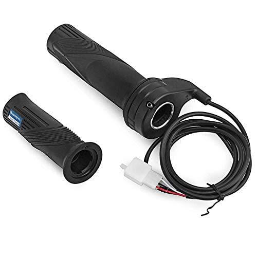 Mophorn 1800W Electric Brushless DC Motor Kit 48V High Speed Brushless Motor with 32A Speed Controller and Throttle Grip Kit for Go Karts E-bike Electric Throttle Motorcycle Scooter and More (1800W)