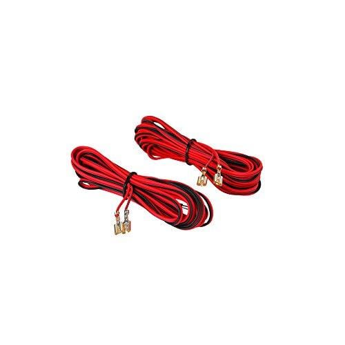 5.25 Inch Dual Marine Speakers - 2 Way Waterproof and Weather Resistant Outdoor Audio Stereo Sound System with 150 Watt Power, Poly Carbon Cone, Cloth Surround and Low Profile Design - 1 Pair - PLMR52