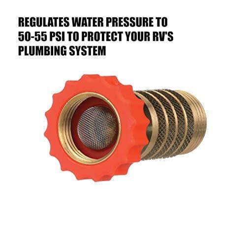 Valterra A01-1122VP High Flow Brass Water Regulator (Carded)